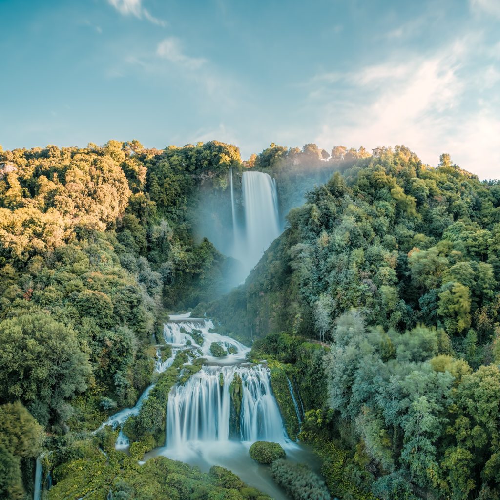 Una cascata di emozioni.