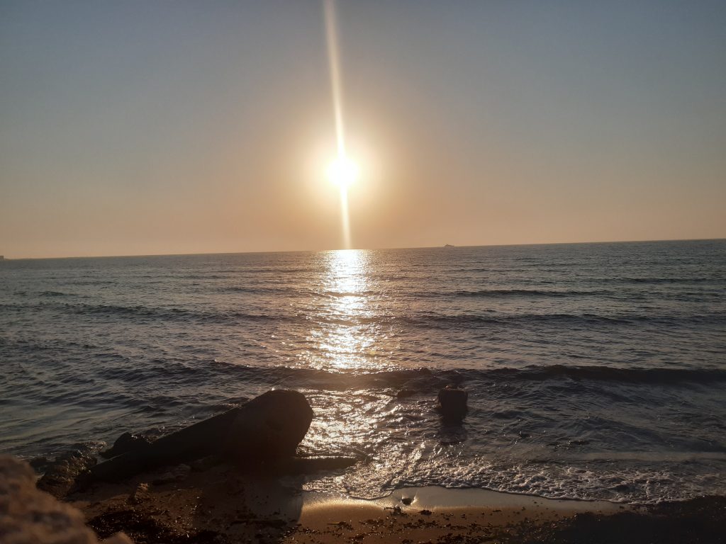 Un bel tramonto