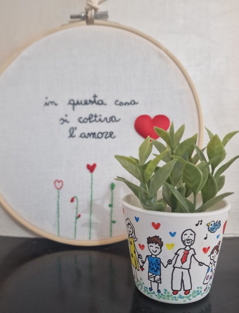 Sentirmi grato per ciò che la vita mi ha dato: la mia famiglia che coltivo ogni giorno con immenso amore