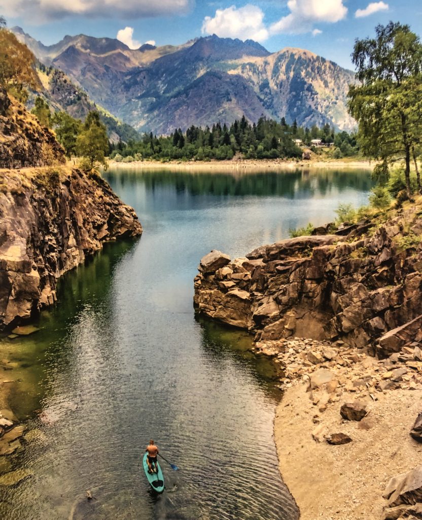 Uno sport che rilassa corpo e mente e mi fa godere delle bellezze della natura e della pace che regna in essa