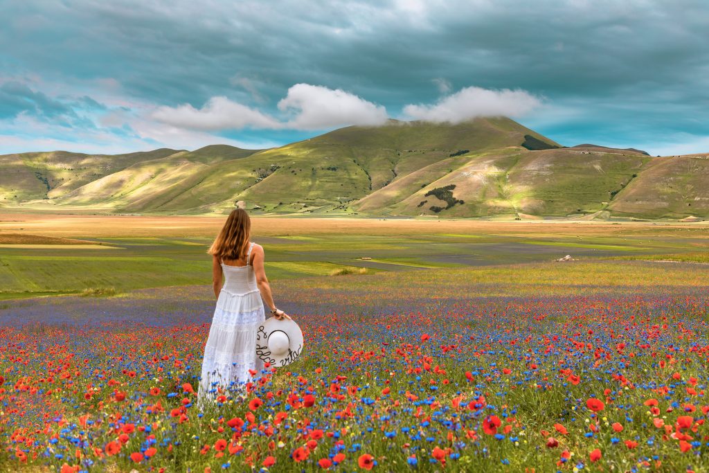 Il mio benessere è passeggiare nella natura avvolta da milioni di colori