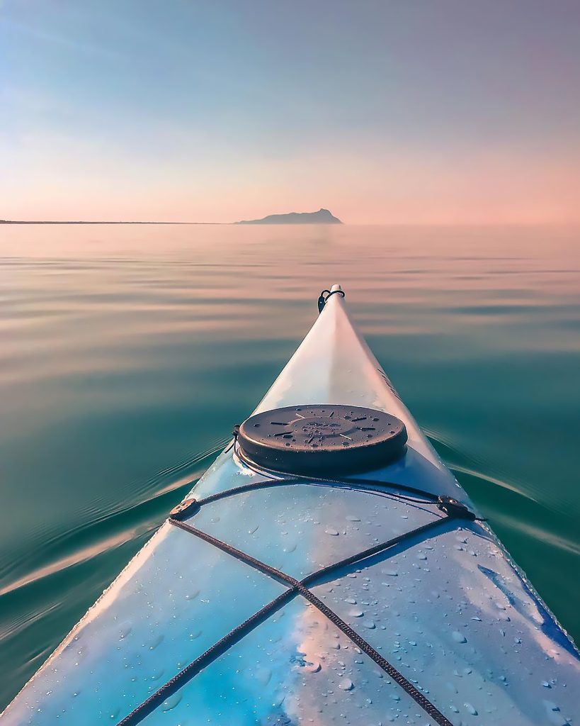 "Il mio benessere è pagaiare all alba e rilassarmi circondato dalla natura"