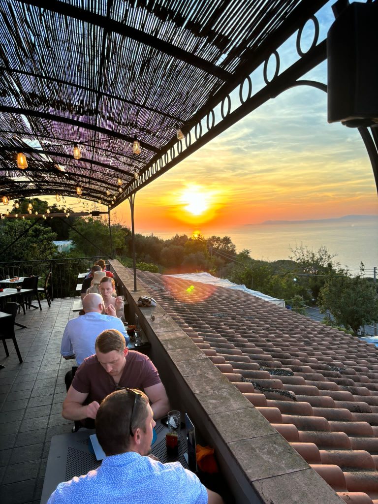 "il mio benessere ..la compagnia e un panorama"