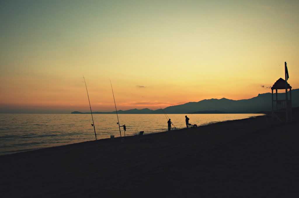 Il mio benessere è... a fine giornata estiva, ammirare uno splendido tramonto osservando i pazienti pescatori...