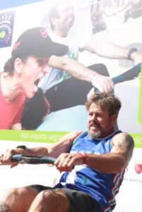 Andrea Lo Cicero in gara