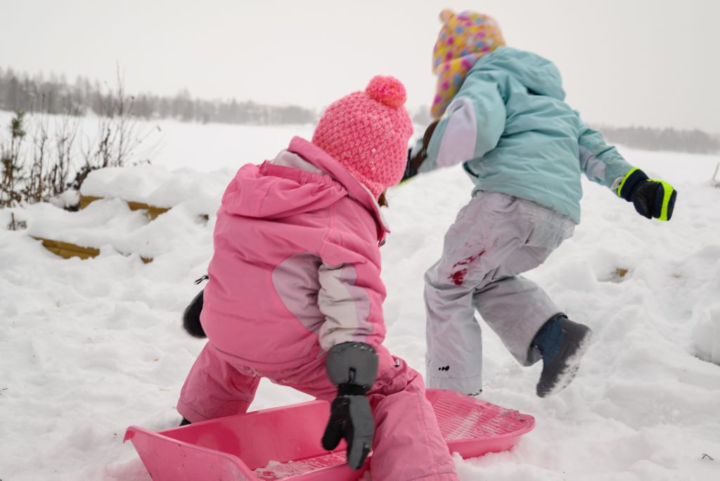 le mie bimbe che giocano