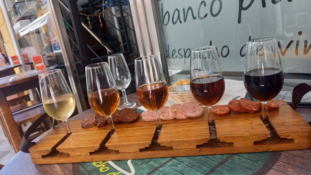 Degustare lo sherry in tutte le sue sfumature....