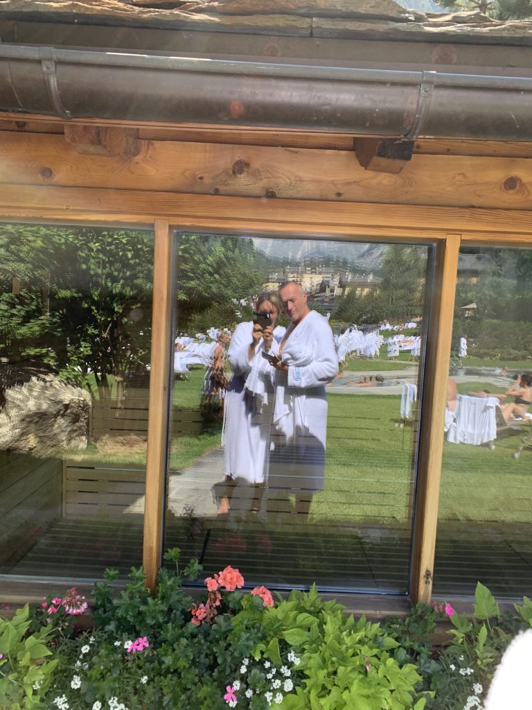 Il mio benessere e’ dedicare la giornata al relax con le persone che amo