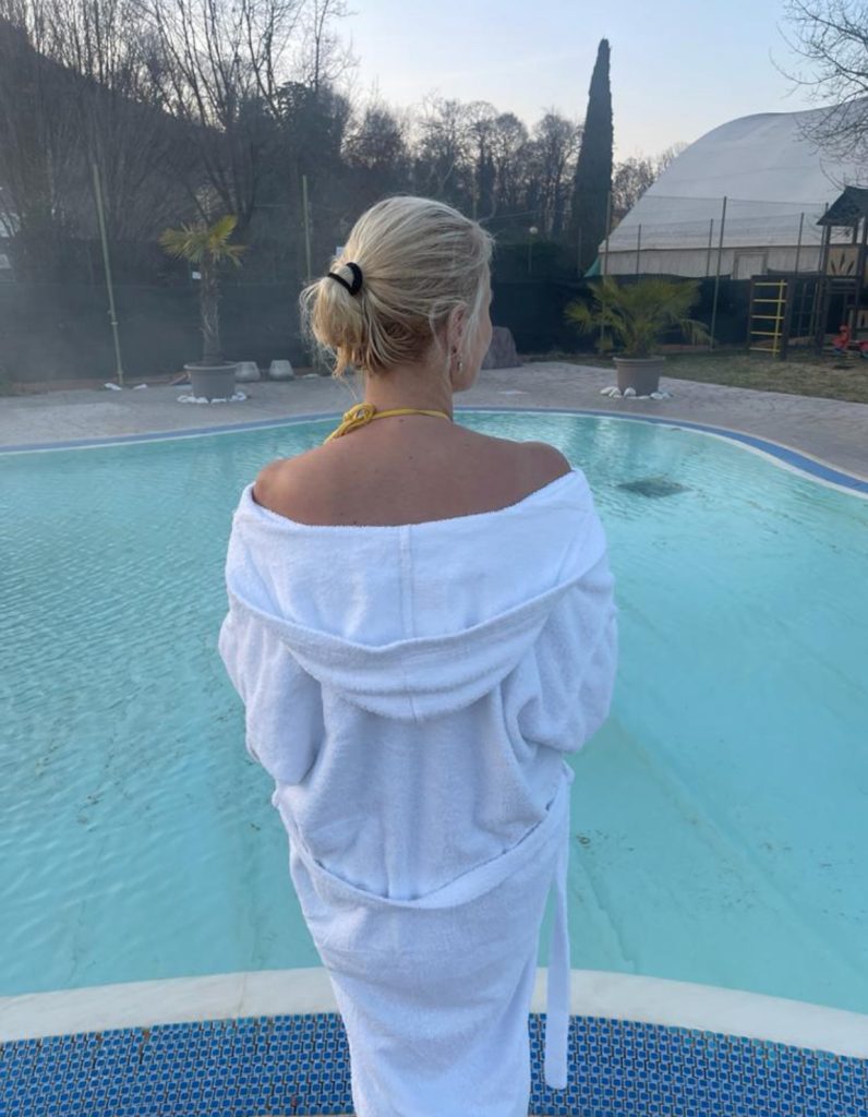 Immergermi in acque termali anche d’inverno.