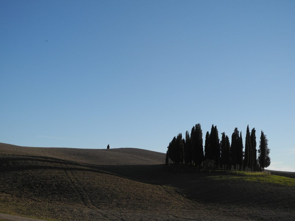 Ammirare l'armonia di certi paesaggi