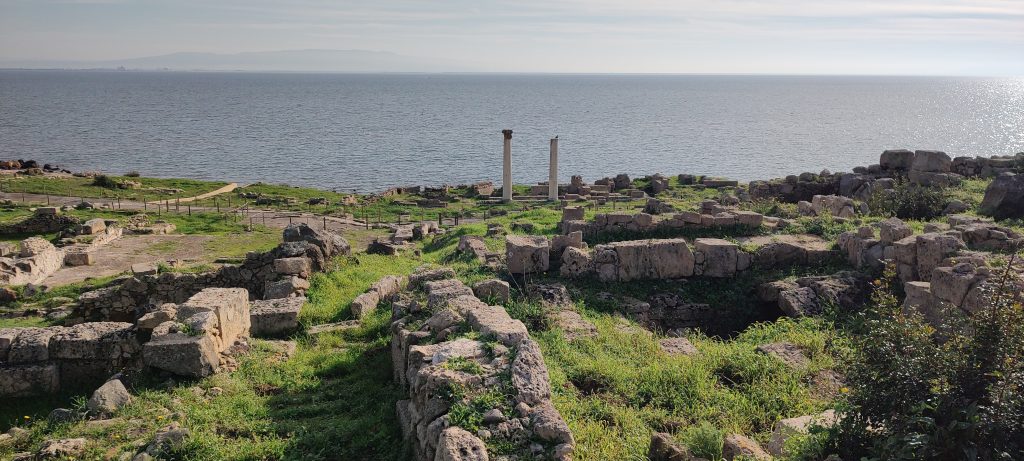 Visitare scavi archeologici in zone dove è stato rispettato l'ambiente naturale