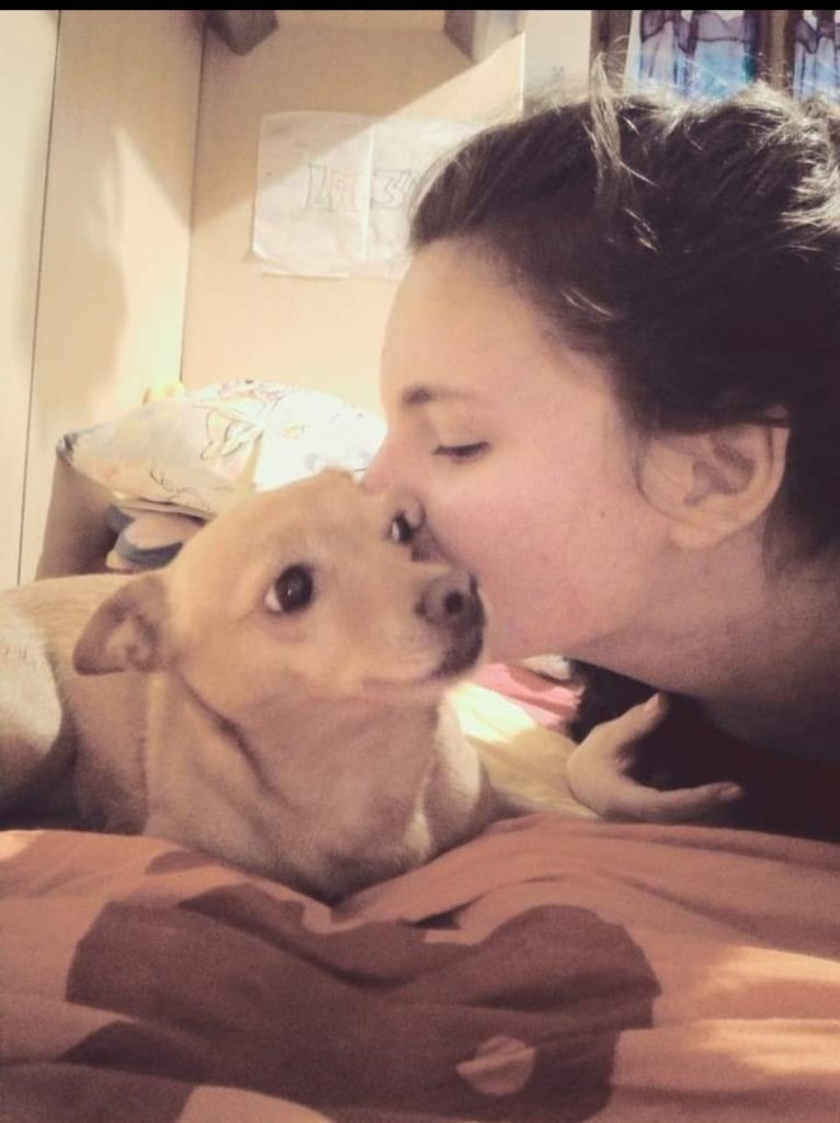 Mille baci alla mia cucciola Laila