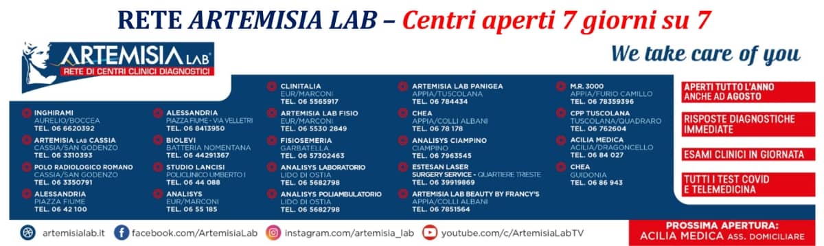 Artemisia Lab -30% ai lettori di Destinazione Benessere email offerta30@artemisialab.it