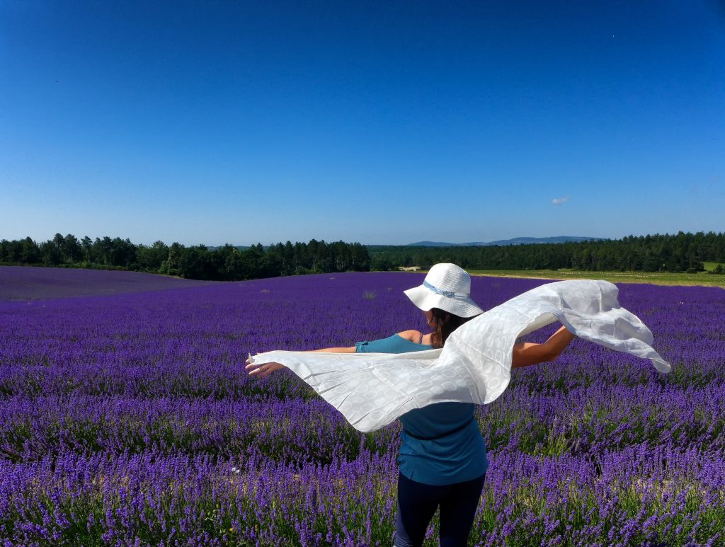 stare a contatto con la natura, e godere dei suoi colori e dei suo profumi !