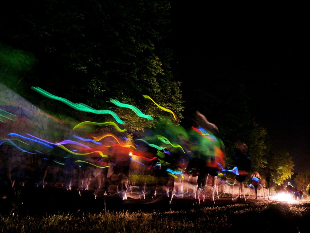 Il mio benessere è correre e sentire l'energia creata dalla corsa stessa.