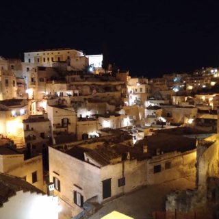 Elle Viaggi, Veduta di Matera, By Night