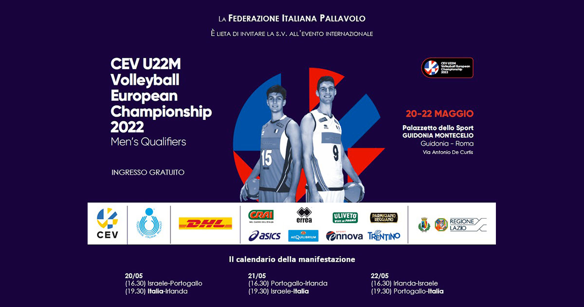 Europeo di vollei U22M