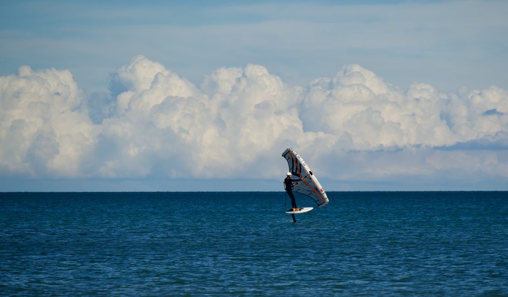 Un uscita in mare per farmi trasportare dal vento