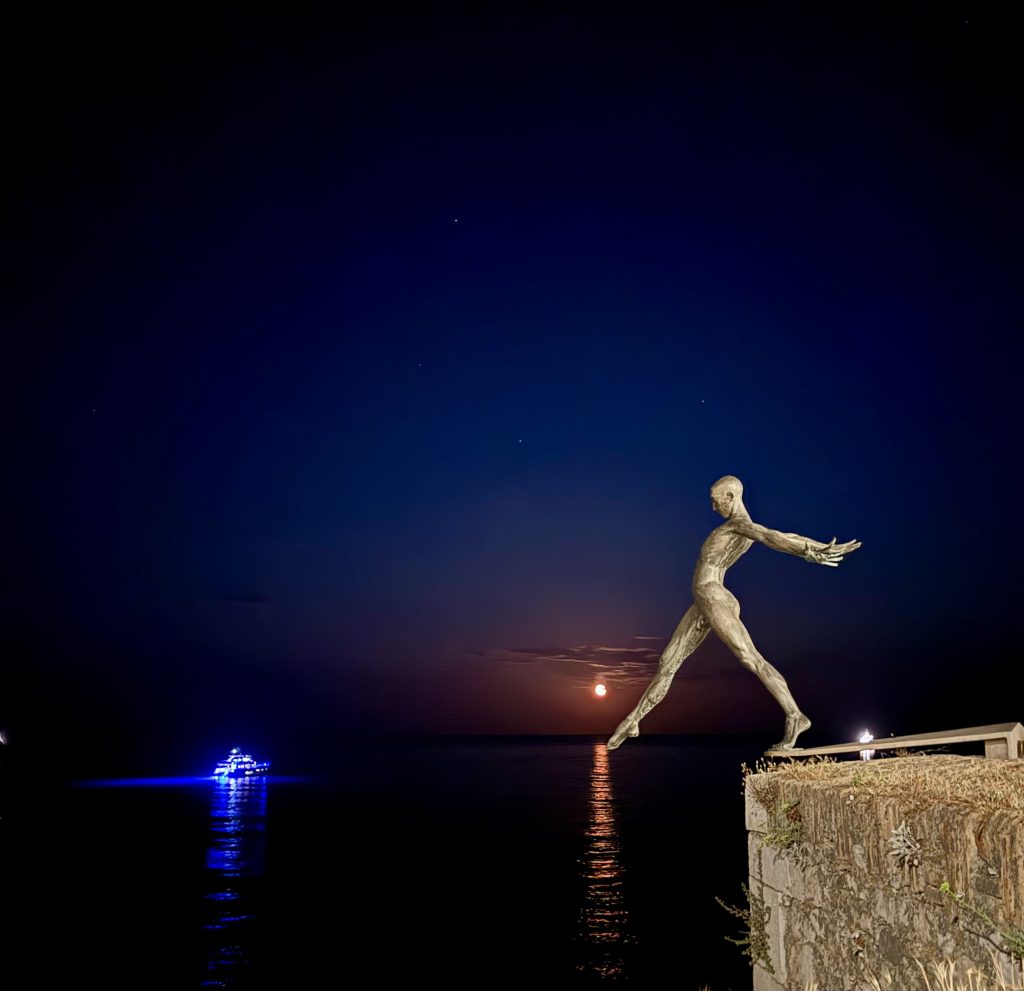 Trovare la perfetta congiunzione tra il mare, la terra ed il cielo…