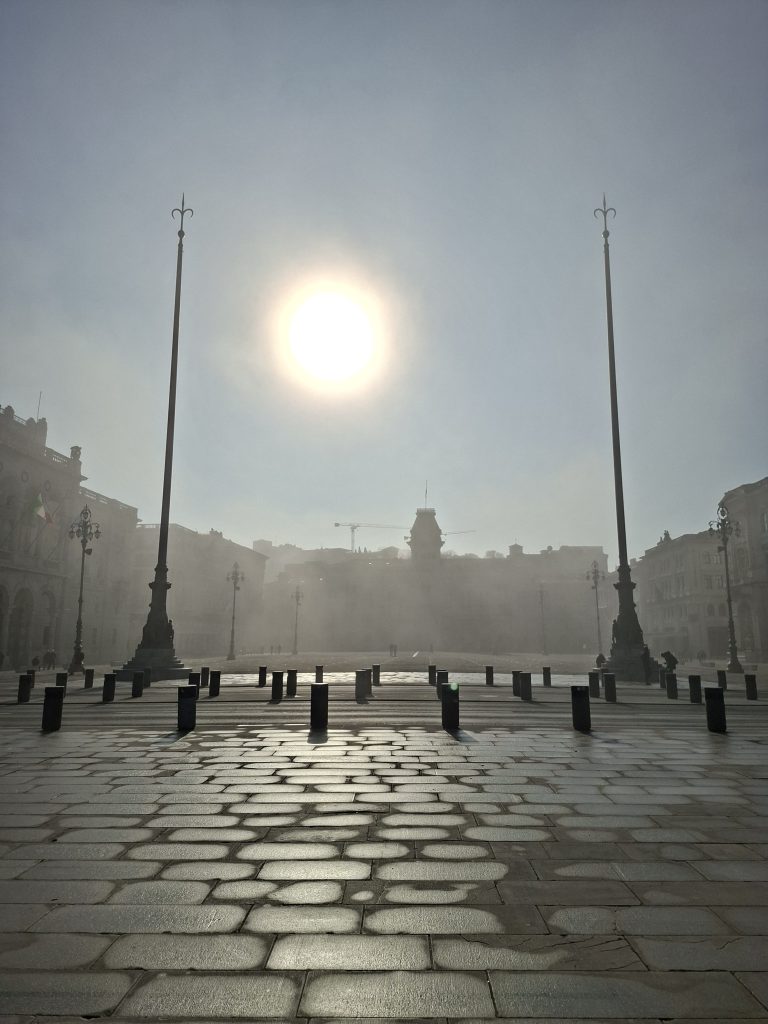... passeggiate mattutine, tra sole, nebbia e foschia...il tempo ci regala sempre sorprese inaspettate...