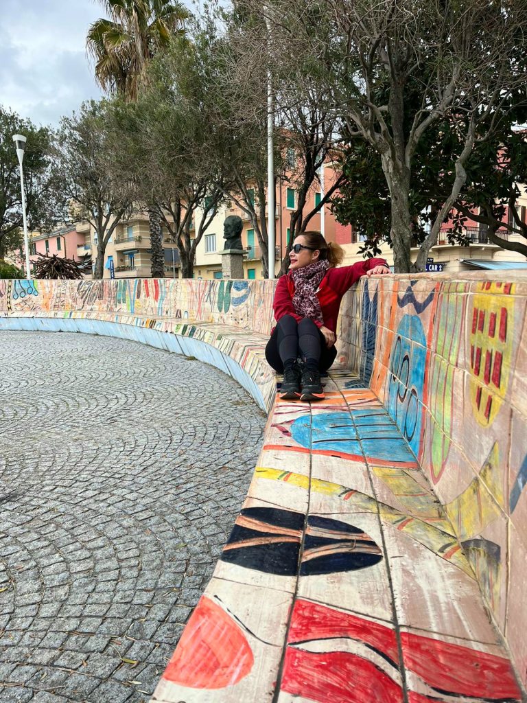 Smaltire gli eccessi di pranzi, cene e festeggiamenti delle feste, camminando tutte le mattine nella mia bellissima città.