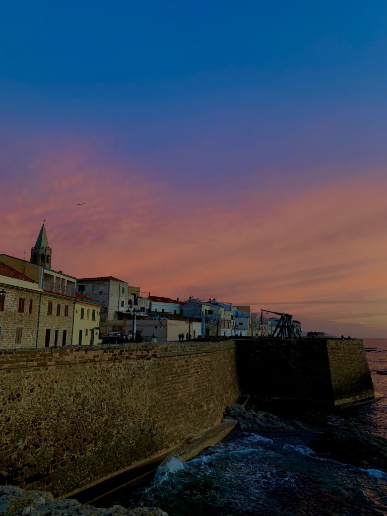 Il mio benessere è guardare il tramonto