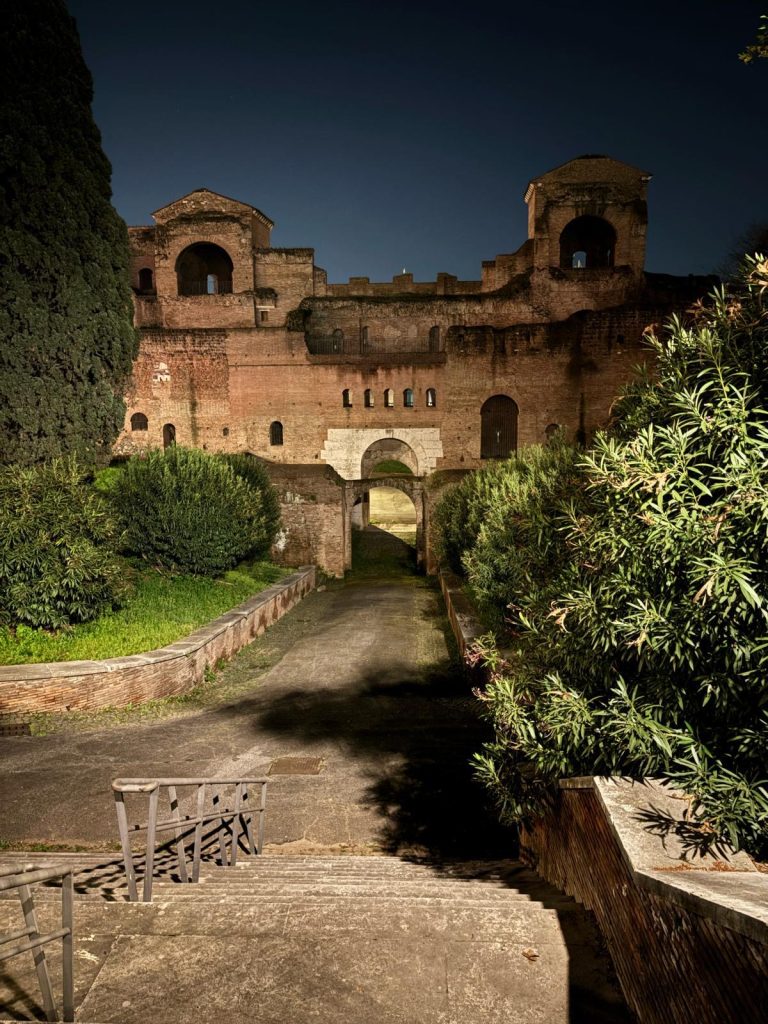 un camminatoio verso il passato