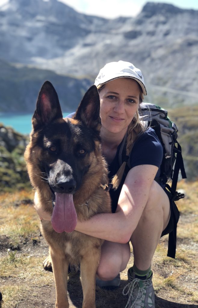 passeggiare con il mio cane