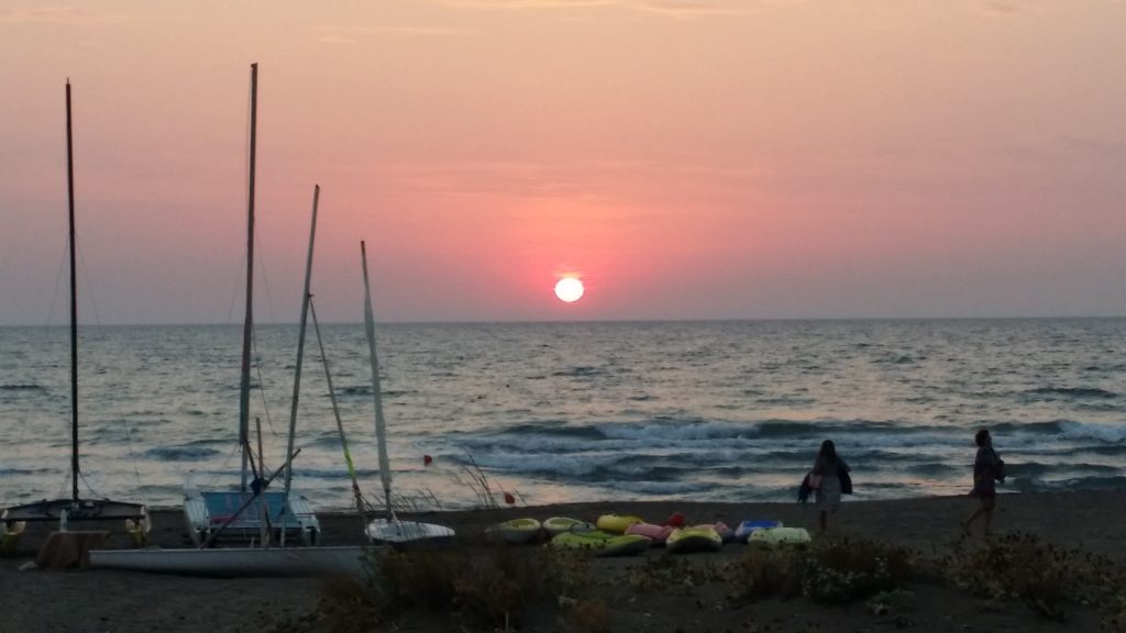 Tramonto in Toscana, cura per l'anima e corpo.