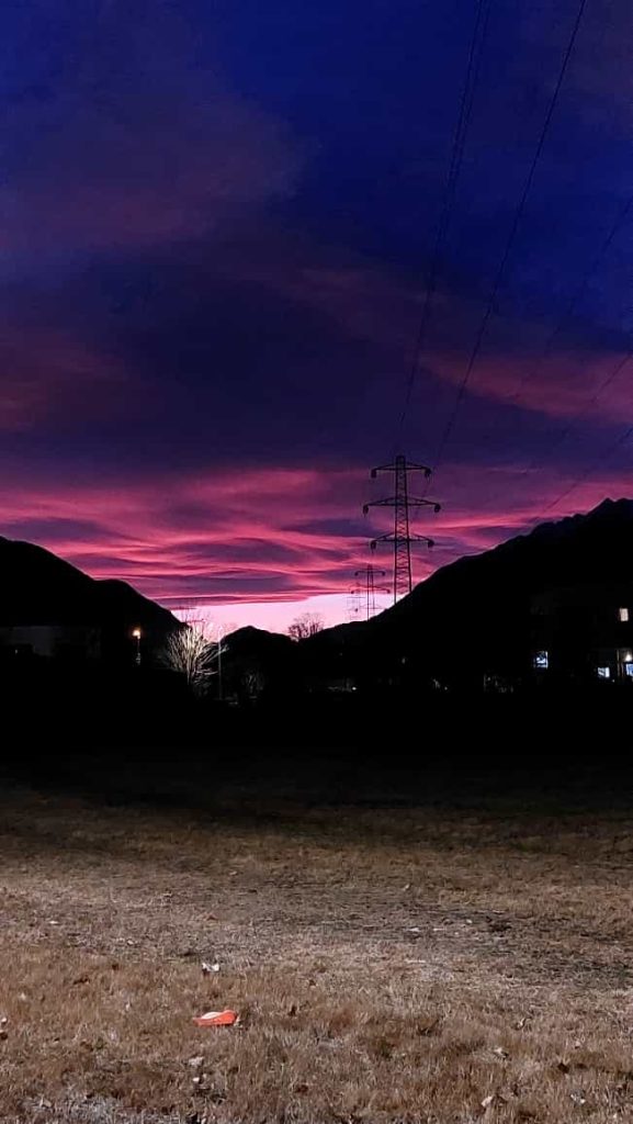 Guardare le meraviglie che la natura ci dona