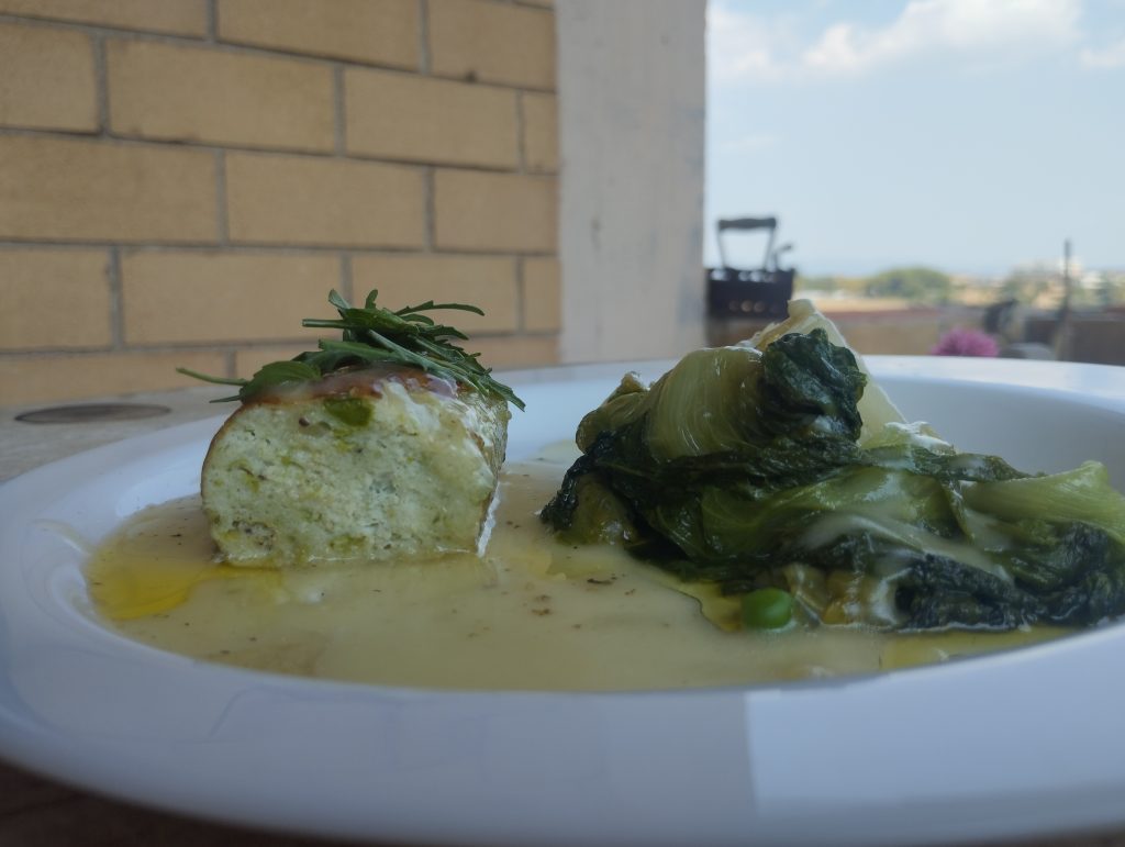 gustare un piatto speciale all'aria aperta, sul balcone, anche quando sono costretta a casa.