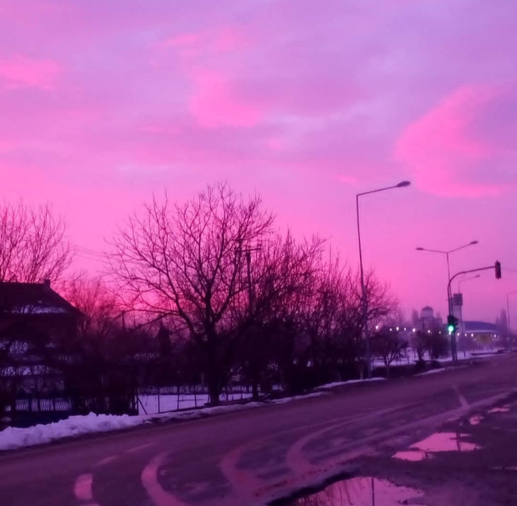 Svegliarmi e lasciarmi avvolgere da colori incredibili