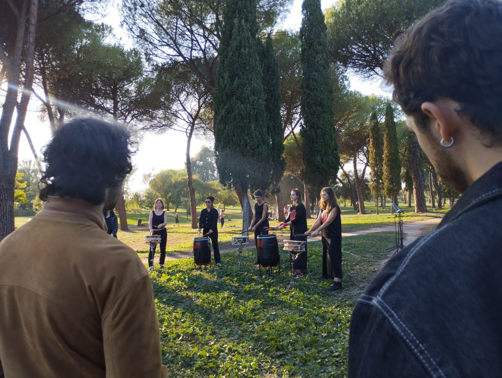 correre nel parco ed risvegliare tutti i sensi.