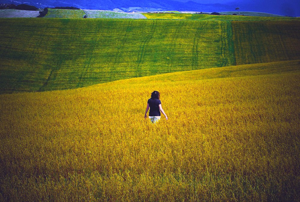 "perdersi" nella natura e poi... mente e corpo vagano in simbiosi.