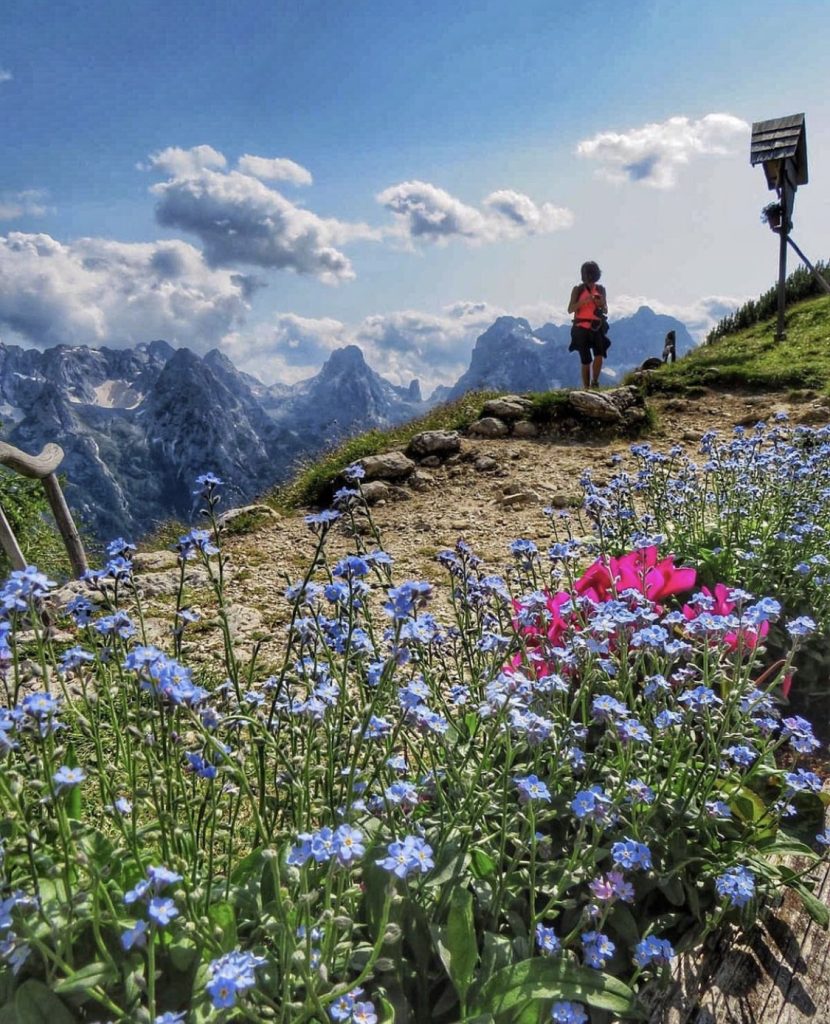 Il mio benessere si trova nel camminare in montagna, un esperienza che mi rigenera e rinnova lo spirito.