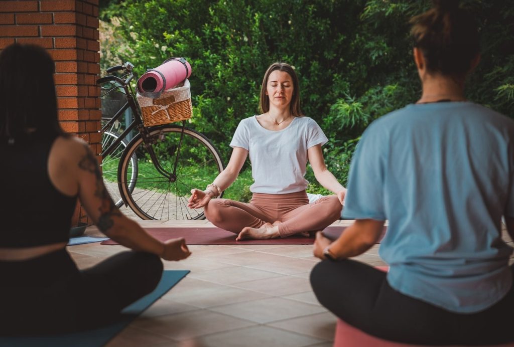 Meditare nei posti del cuore con le mie persone del cuore