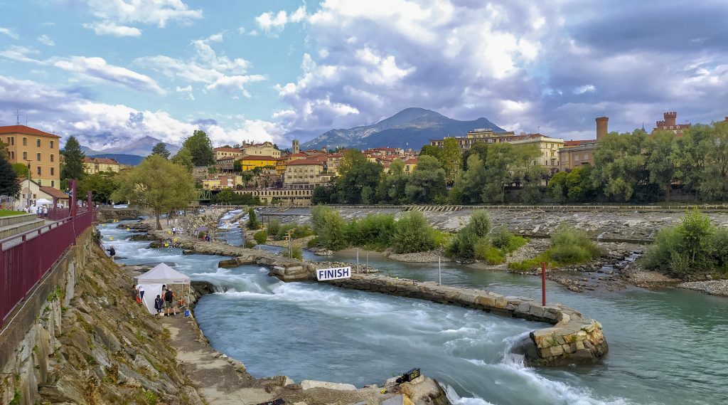 la tranquillità prima della gara