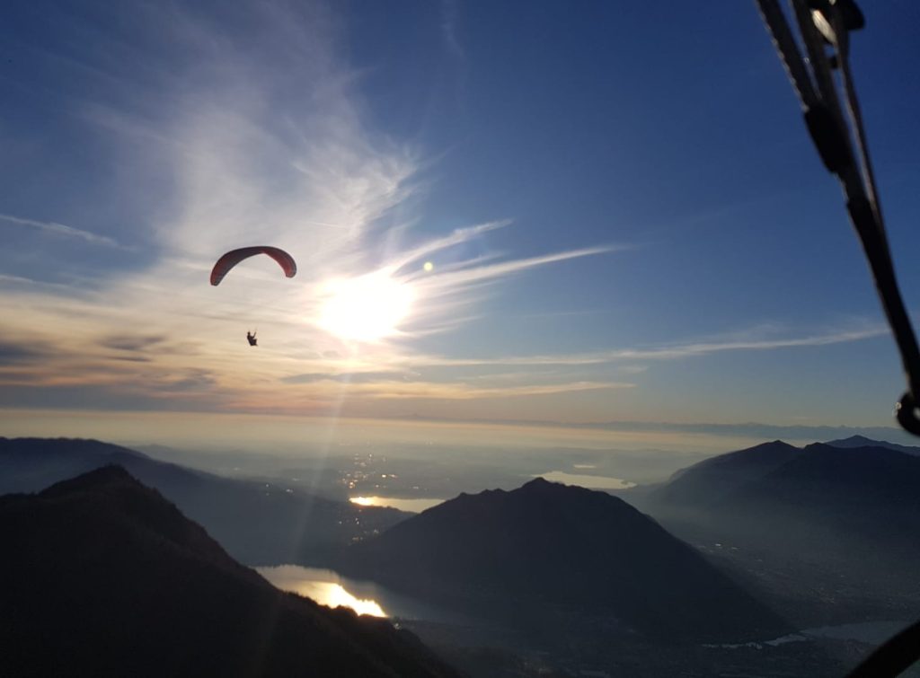 ...volare.
Mi fa stare bene....