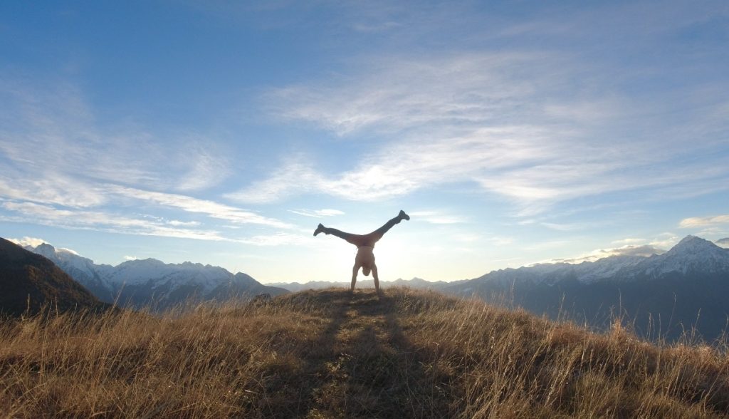 ....sentirmi una cosa unica con la natura ...