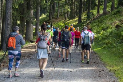 Passeggiate con guida - foto Dolomiti Wellness Festival