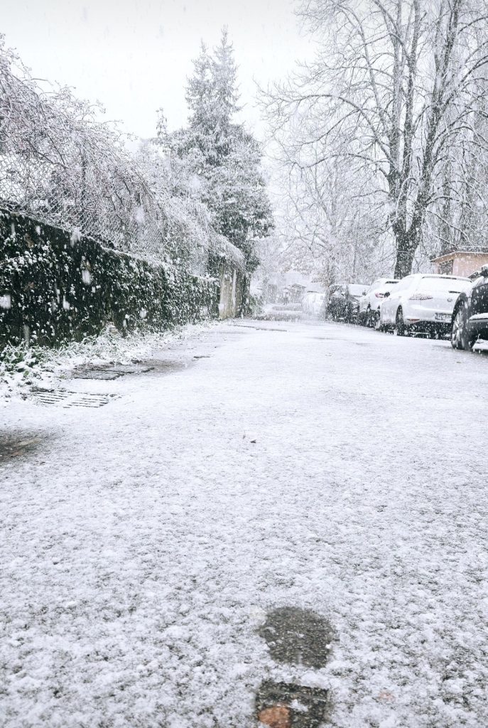 I primi fiocchi di neve..e ci si emoziona ancora come dei bambini