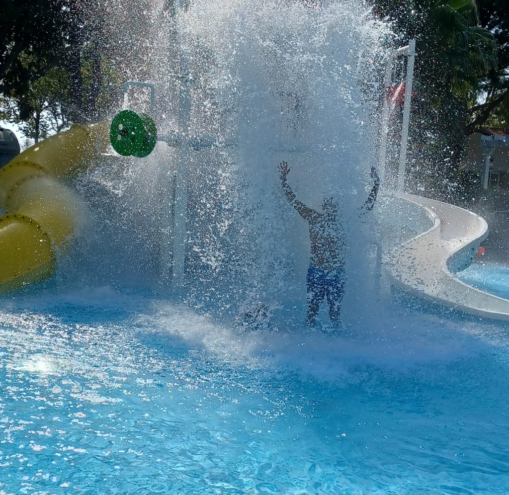 giochi d'acqua, per rilassare il corpo e tornare un po' bambini