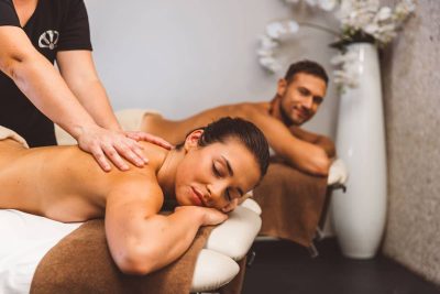 Potete anche risvegliare il vostro corpo con un massaggio. Foto: Terme Olimia.