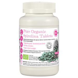 PINKSUN - Pure Organic Spirulina Tablets