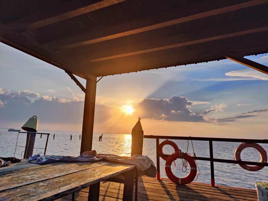 Il mio benessere è la tranquillità nella mia laguna