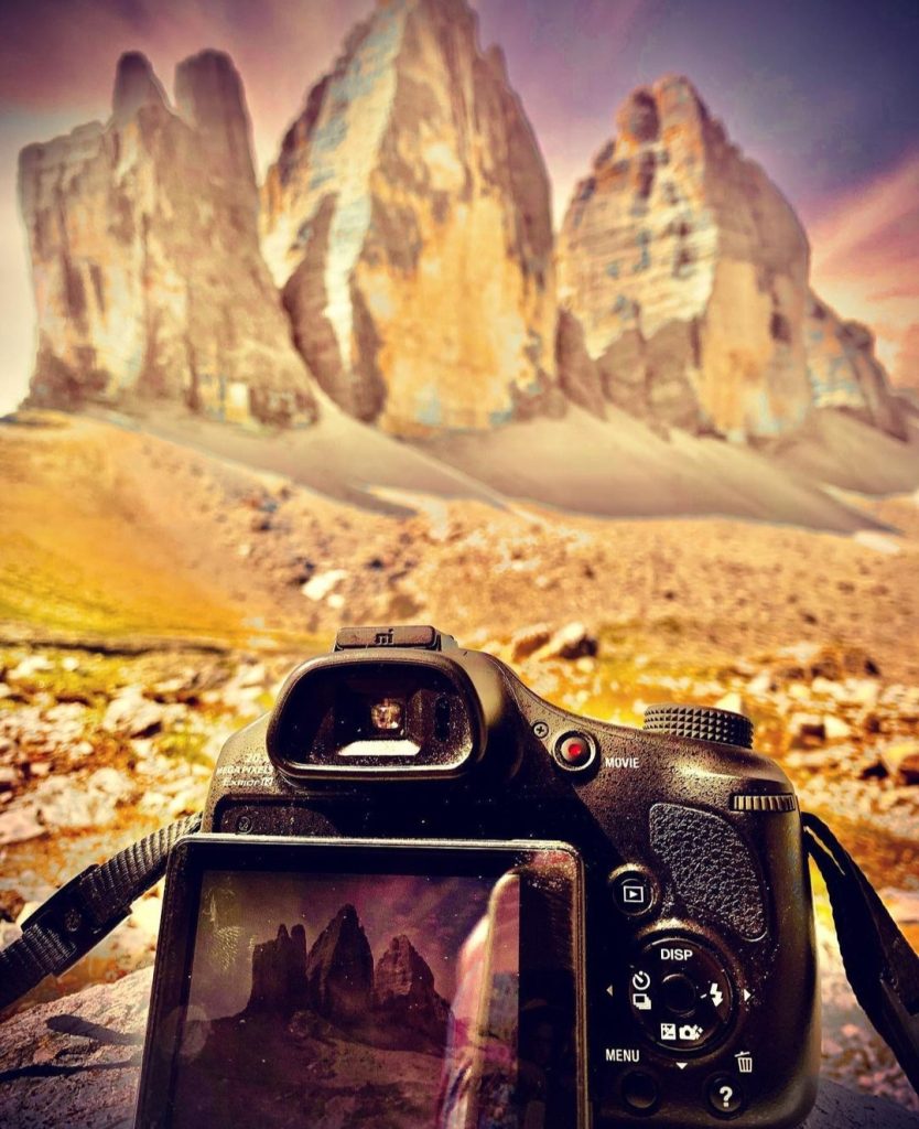 Innamorarmi ogni volta di un panorama diverso,ed immortalarlo per averlo sempre con me