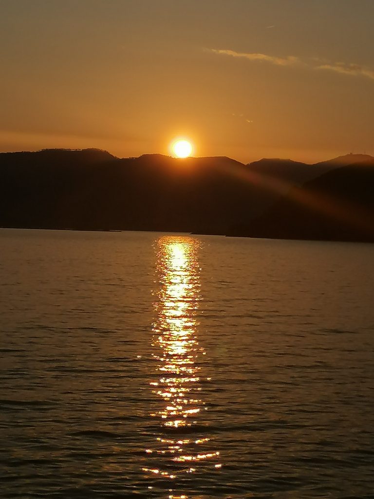 Il mio sole tramonta per Rinascere.... É Il mio benessere