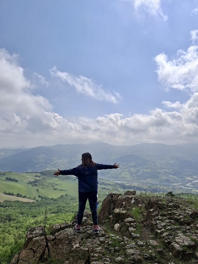 Abbracciare le mie montagne per sentirmi meglio…