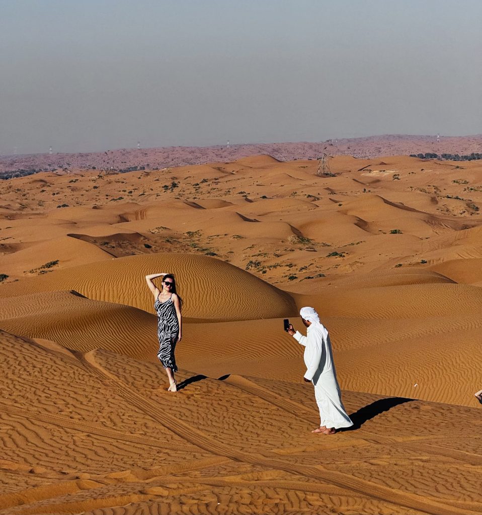 Soddisfare la mia vanità… anche nel deserto!