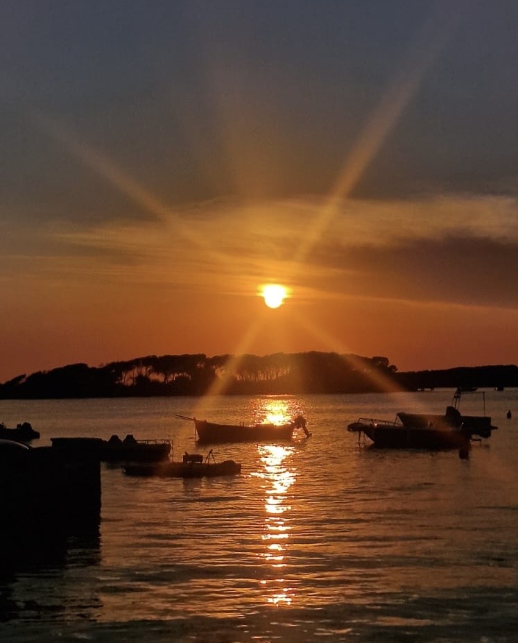 Un tramonto mozzafiato, che rilassa e riscalda il cuore!